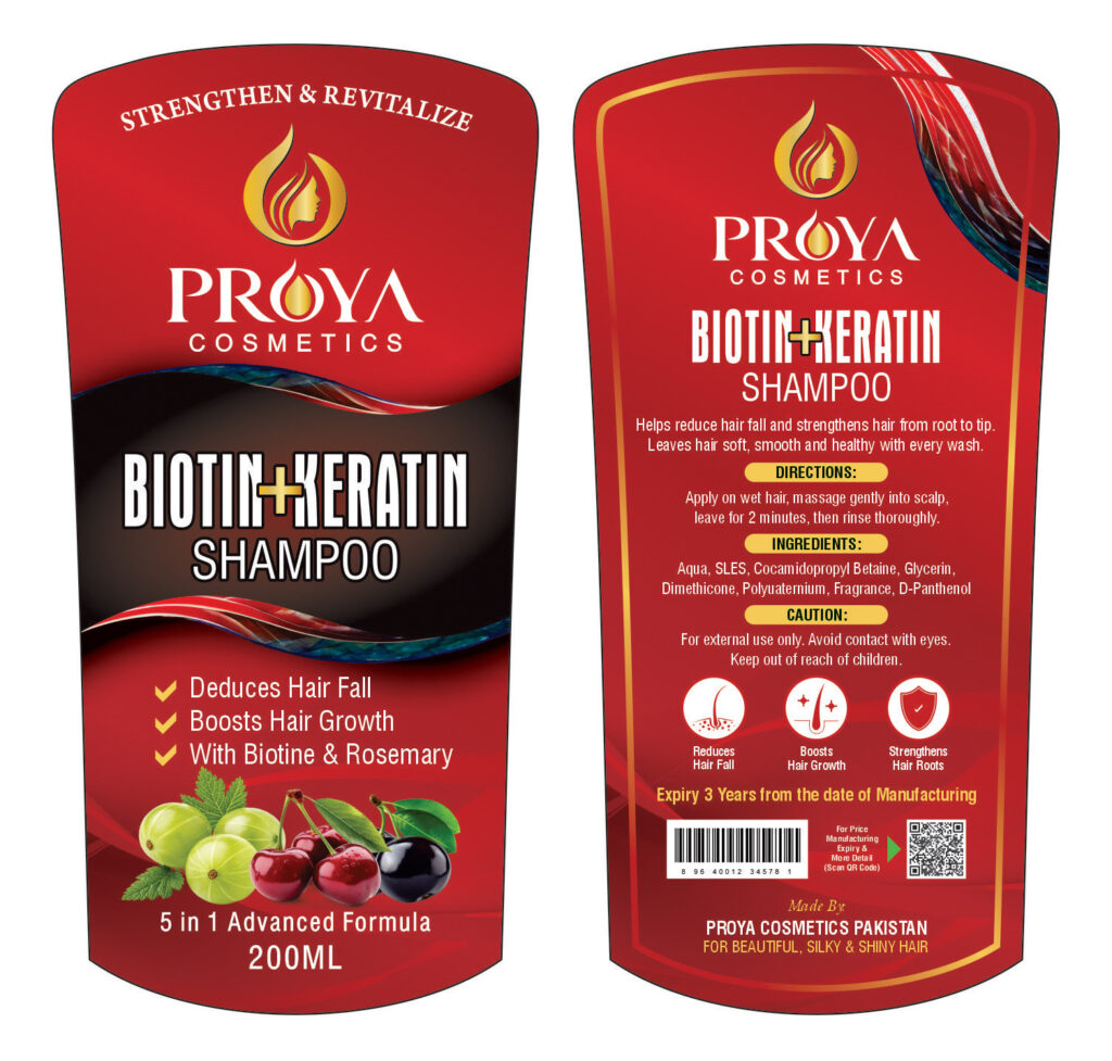LUNA Biotin + Keratin Shampoo